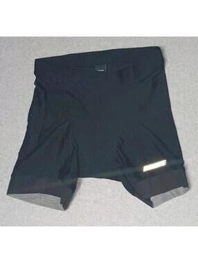 Souke Sports Padded Cycling Shorts Womens Size Large Black Pink Pad Grip Legs...